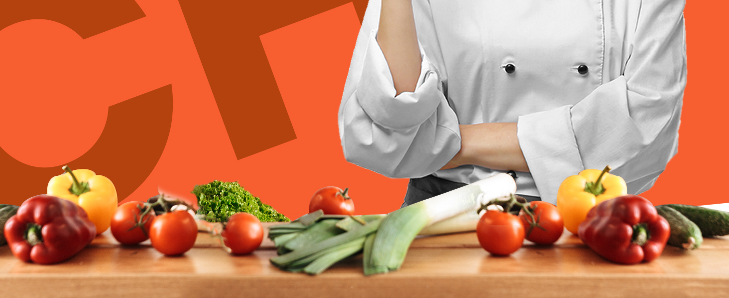 Utopia Kitchen 8 inch Chef Knife Cooking Knife Carbon