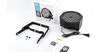 Luzes de palco com 36 LEDs par