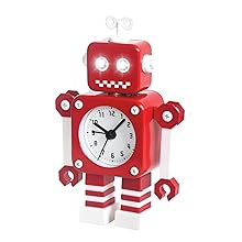 Diskary Robot Alarm Clock