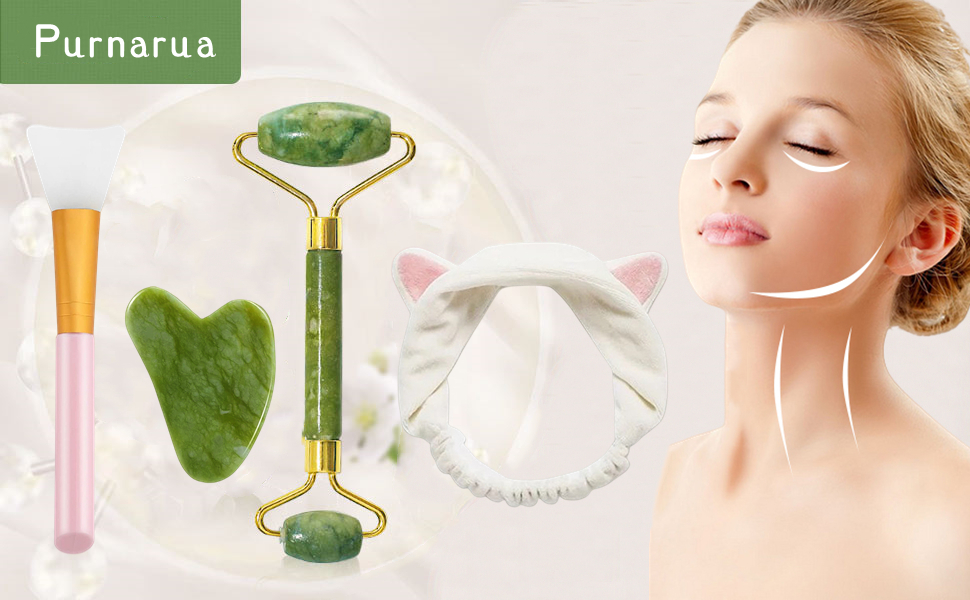 rullo di giada per il viso