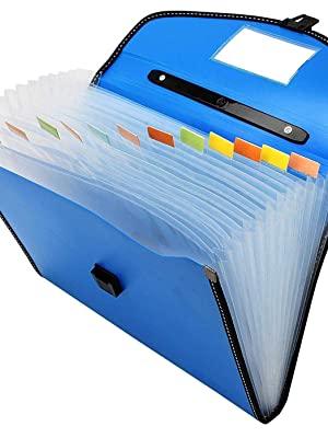 expanding file folder document organizer file certificate letter A4 size paper note holder case