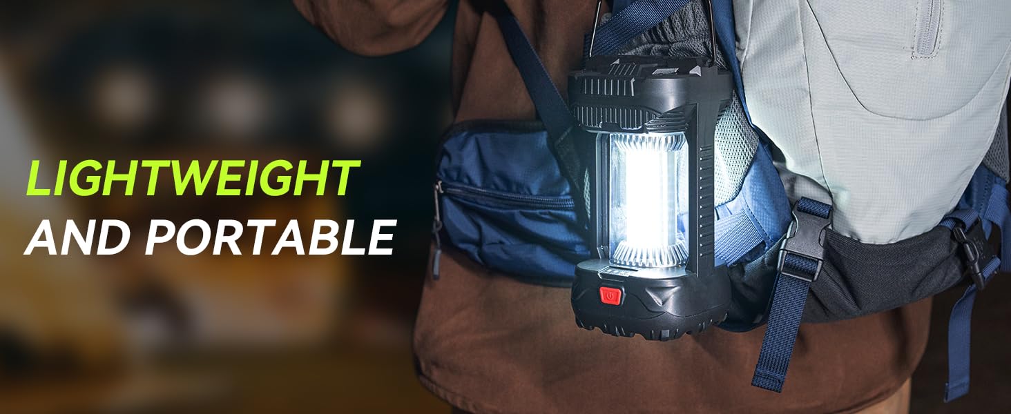 portable camping lantern
