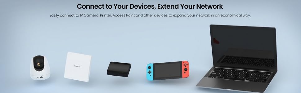 TENDA-SG105 5-Port 10/100/1000Mbps Ethernet Switch
