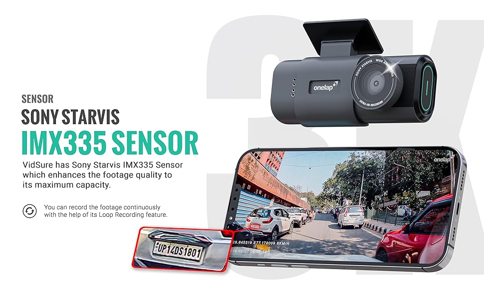 Onelap vidsure dashcam