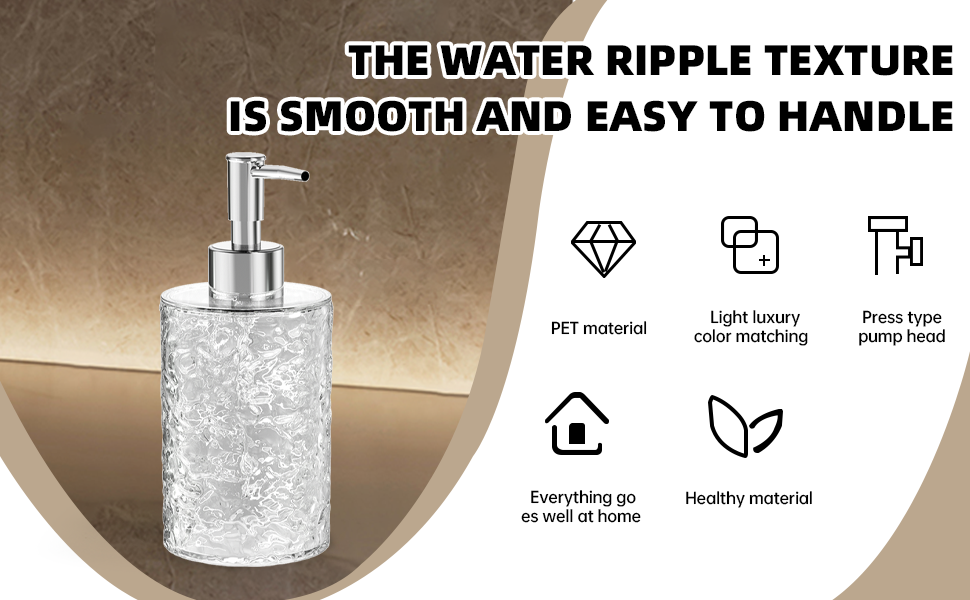 Soap Dispenser, Antirust Hand Soap Dispenser for Bathroom