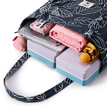 yoga mat bag carrier south american print