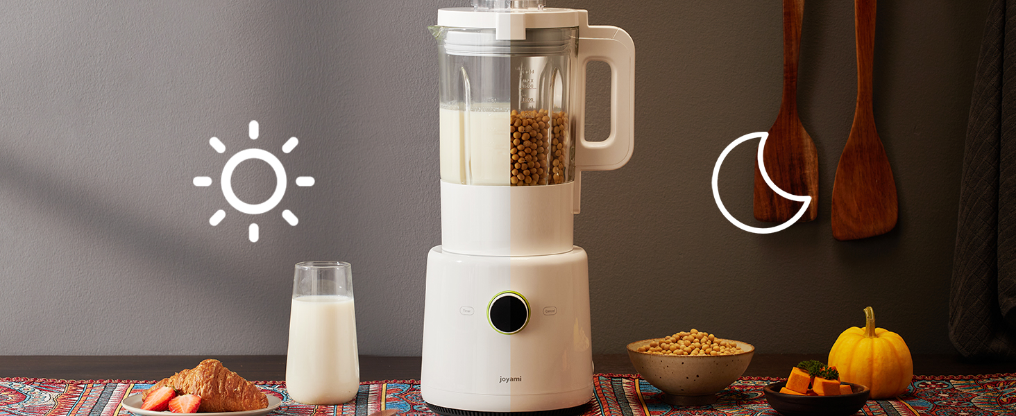 joyami Blender Mixeur Smoothie Professionnel Intelligent Blender Chauffant Soupe Mixeur