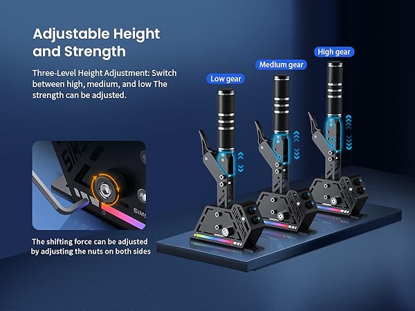 Amazon.com: SIMSONN SQ Pro Sim Racing Shifter Racing