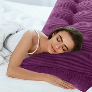 Triangle Reading Pillow XXL Wedge Headboard Pillow