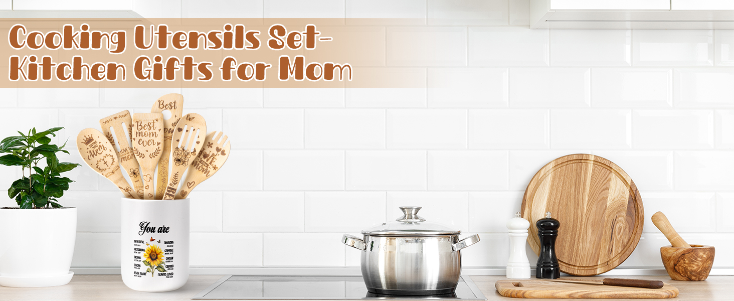 Mom Cooking Utensils Set