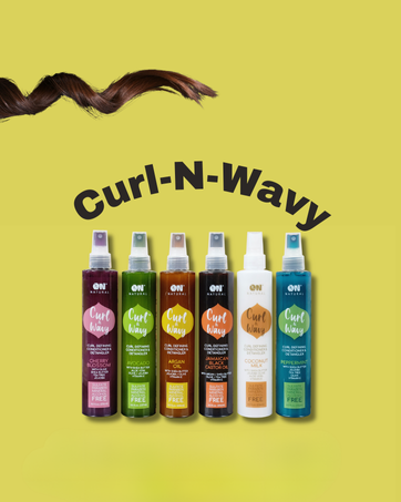 Curl-N-Wavy, curl definer, detangler and leave-in conditioner