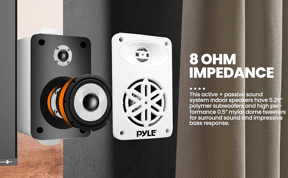 wall mount speakers;studio monitors wifi;active wall speaker;pyle home theater subwoofer;pc wall