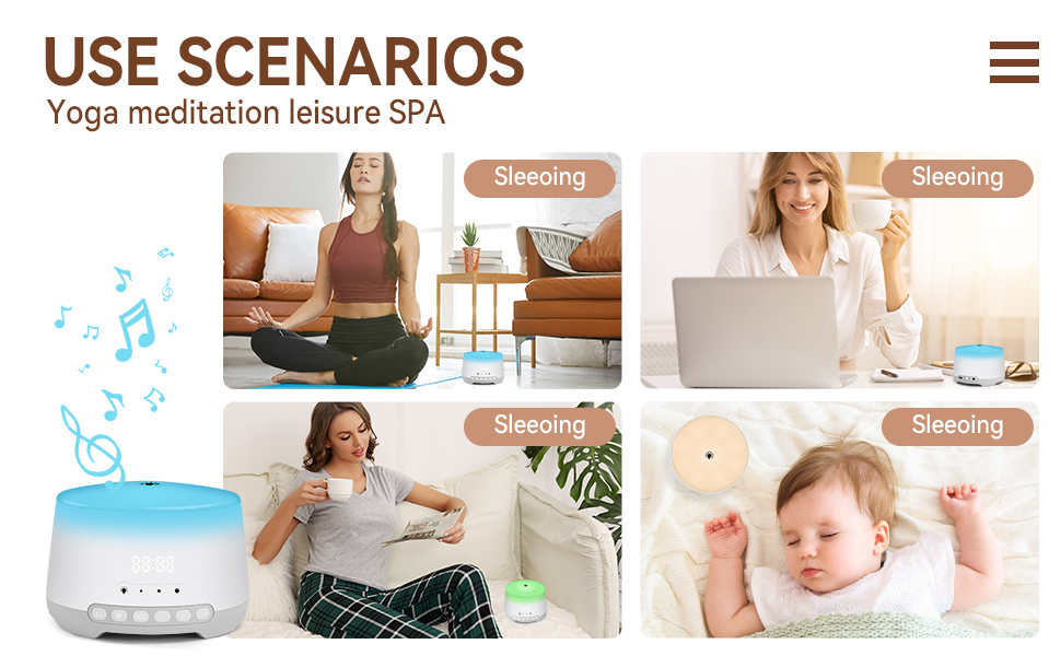 Vtechvat Sound Machine Baby Sound Machine for Sleeping