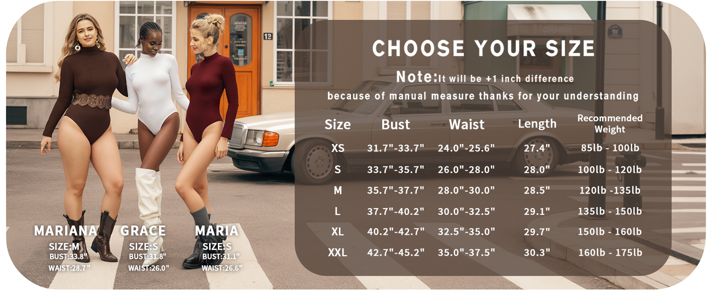 long sleeve bodysuit