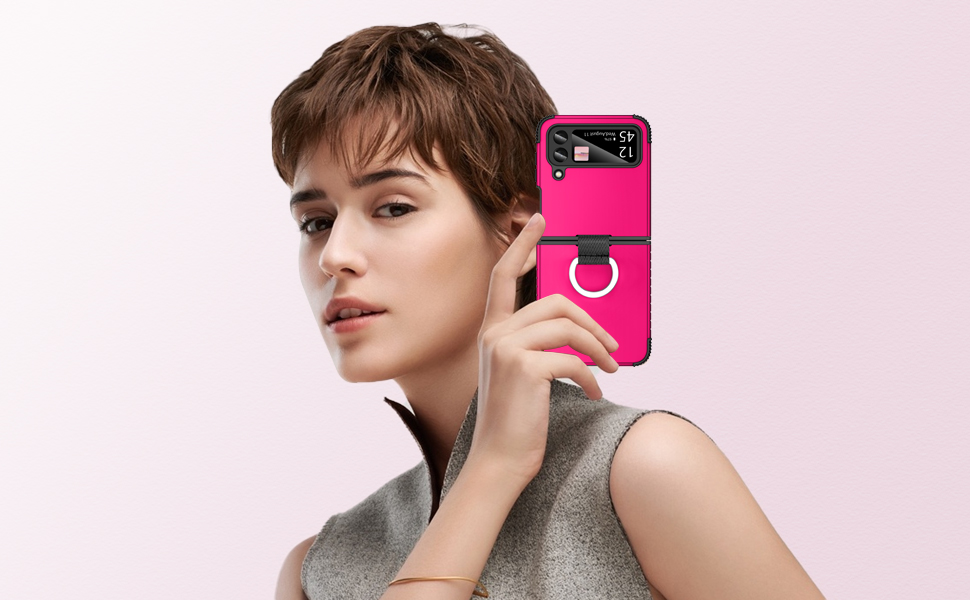 BENTOBEN for Samsung Galaxy Z Flip 3 Case, Z Flip 3 5G Case