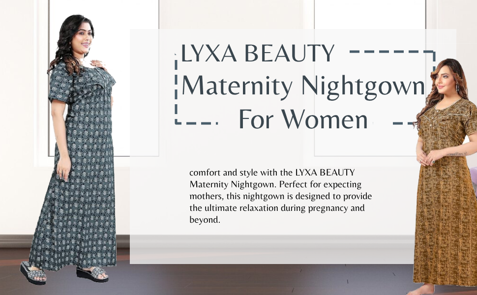 Nighties Maxi Blend Comfortable Soft Breathable Stylish Elegant Fashion Cozy Relaxed Versatile