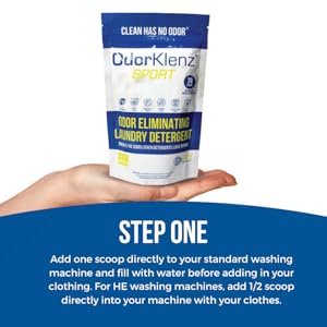 laundry detergent, eliminate sweat odors