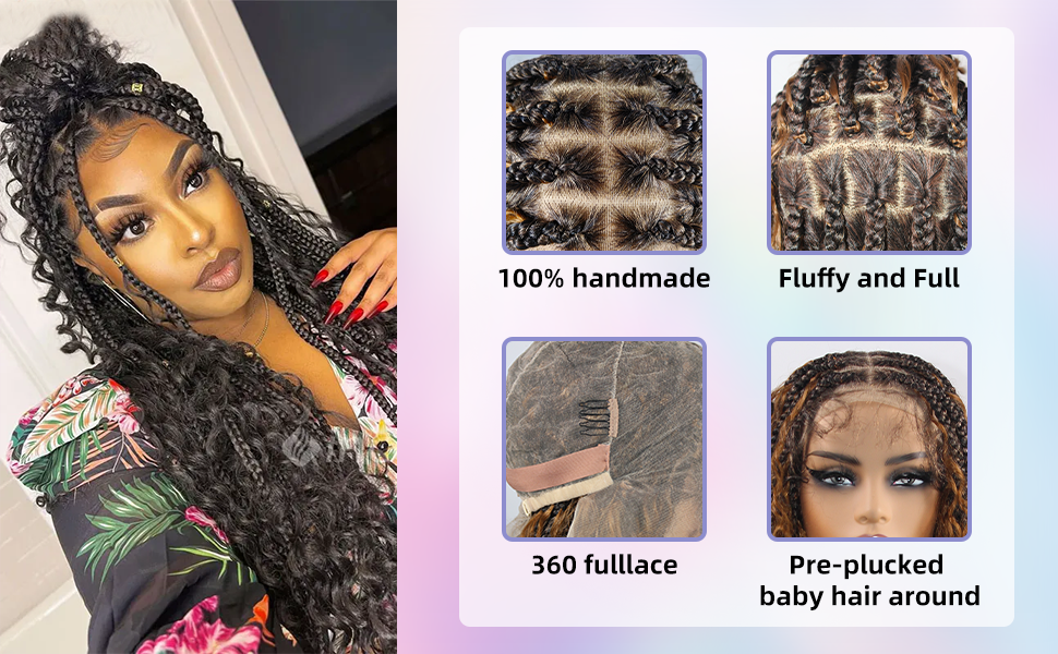 Box Braided Wigs