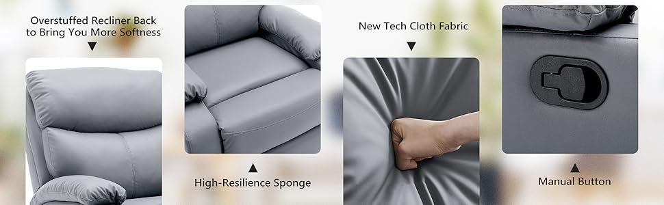 Small Rocker Recliner