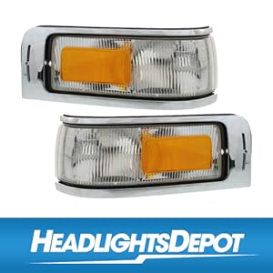 Amazon.com: HEADLIGHTSDEPOT Side Marker Park Lights Set