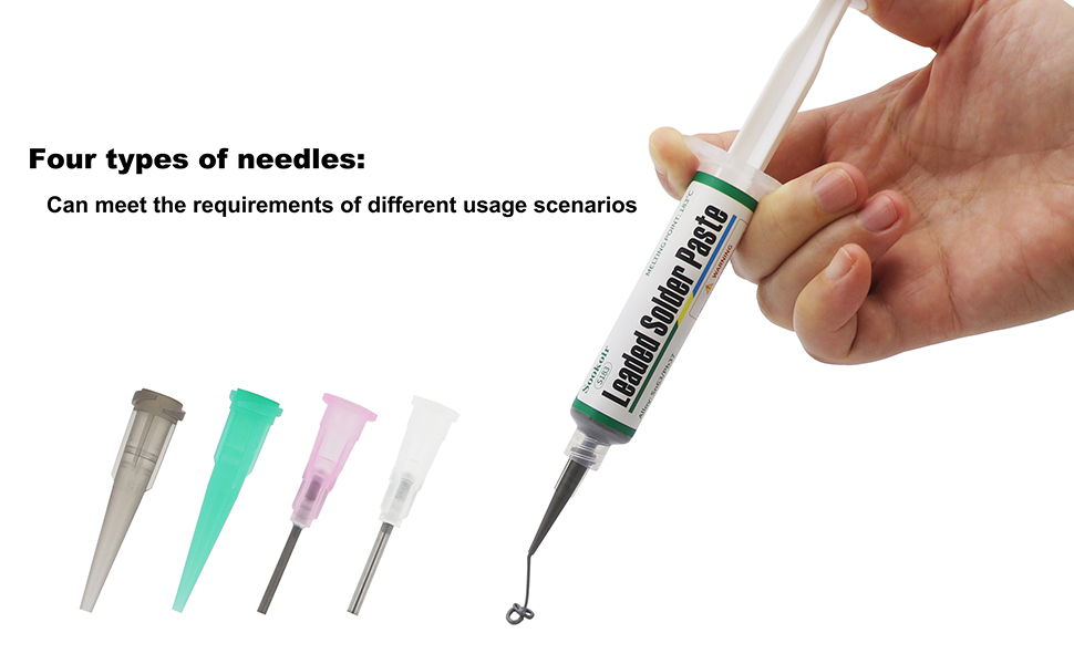 Sookolr Solder Paste, Sn63/Pb37 T4, Melting Point 183°C, Liquid