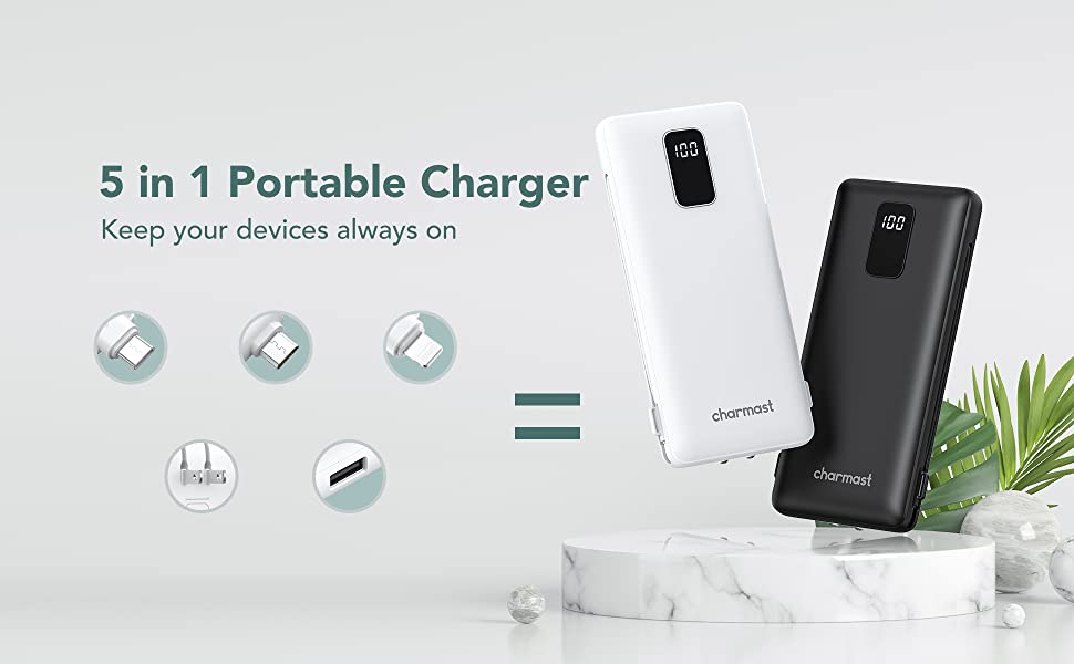 5 in 1 portable Charger