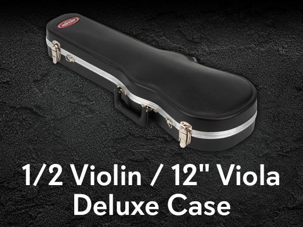 Amazon.com: SKB 1SKB-212 Violin Case - 1/2 Size : Musical