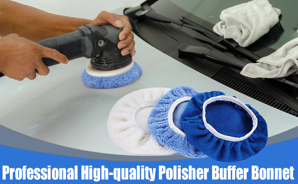 9PCS Polishing Pads,9 to 10 Inch Polisher
