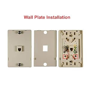wall plate/RJ11 wall plate/ phone wall plate