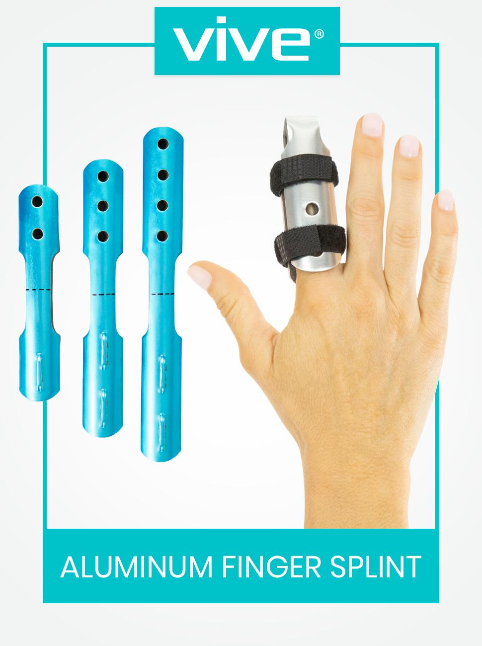 Vive Finger Splints Mallet Brace For Trigger, Middle, Pinky, Ring