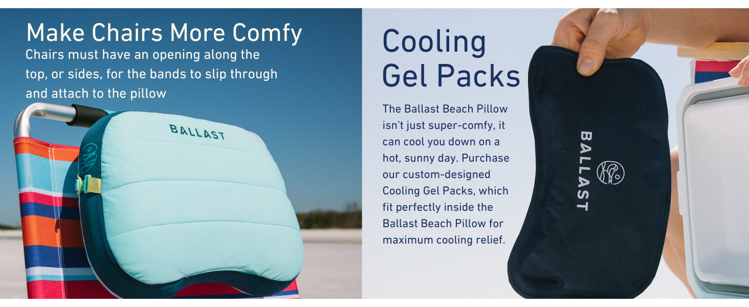 Comfy Chairs/Cooling Gel Packs