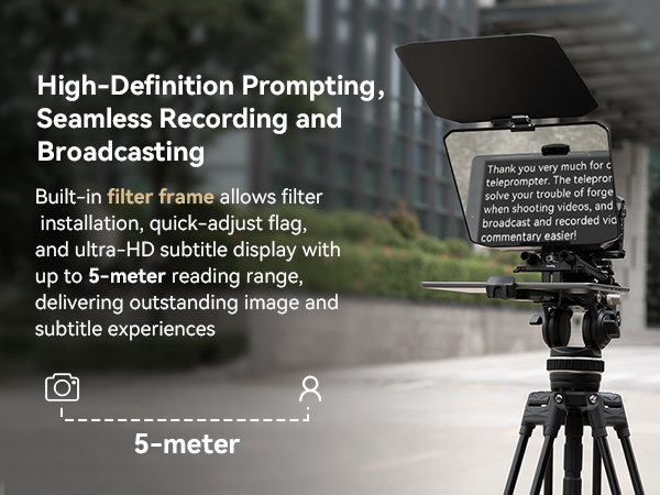 Amazon.com: SMALLRIG Teleprompter for iPad Tablet up to 11