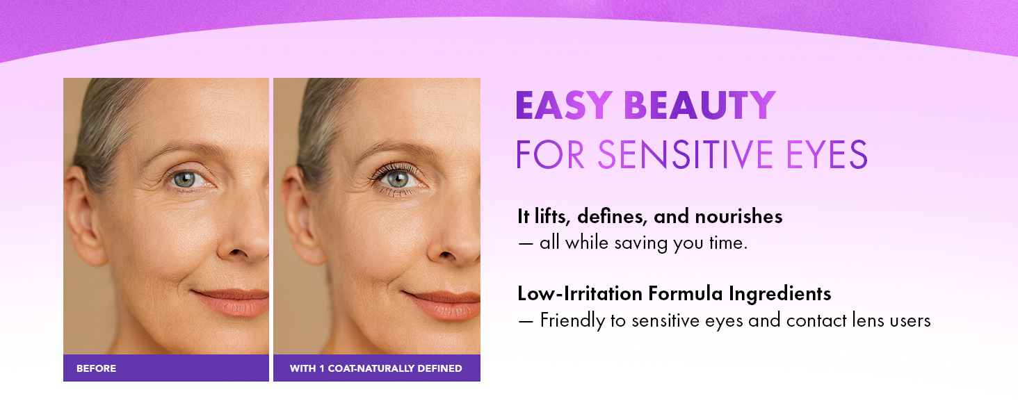 low irritation mascara