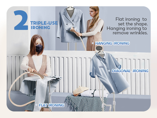 Triple-USE IRONING