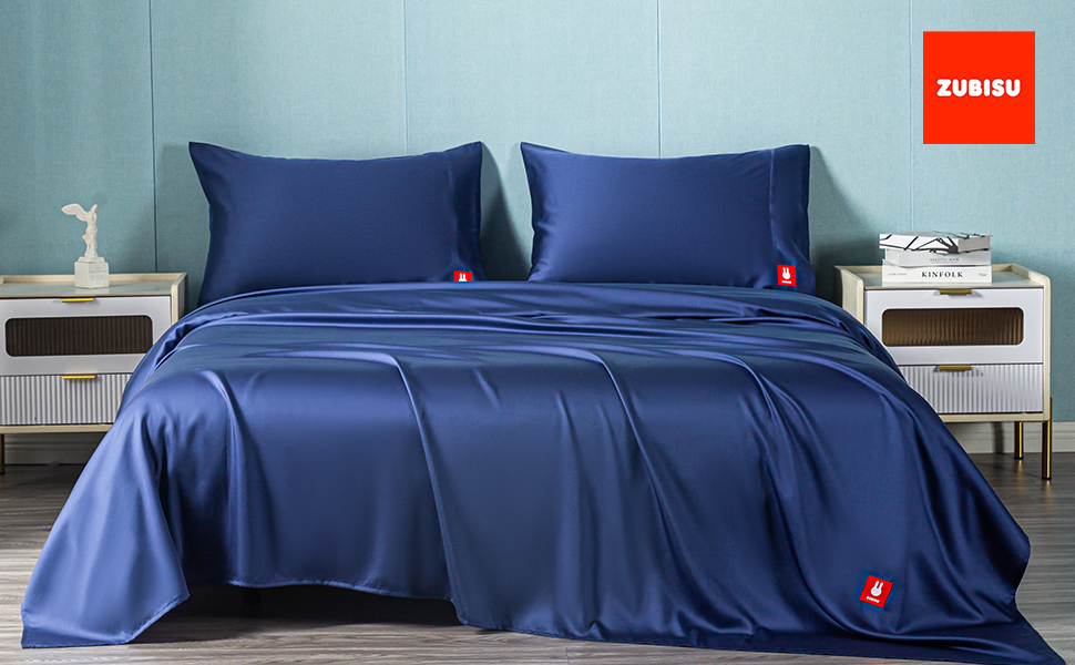 King Size Tencel Sheet 4 Piece Set, 100 Eucalyptus Lyocell