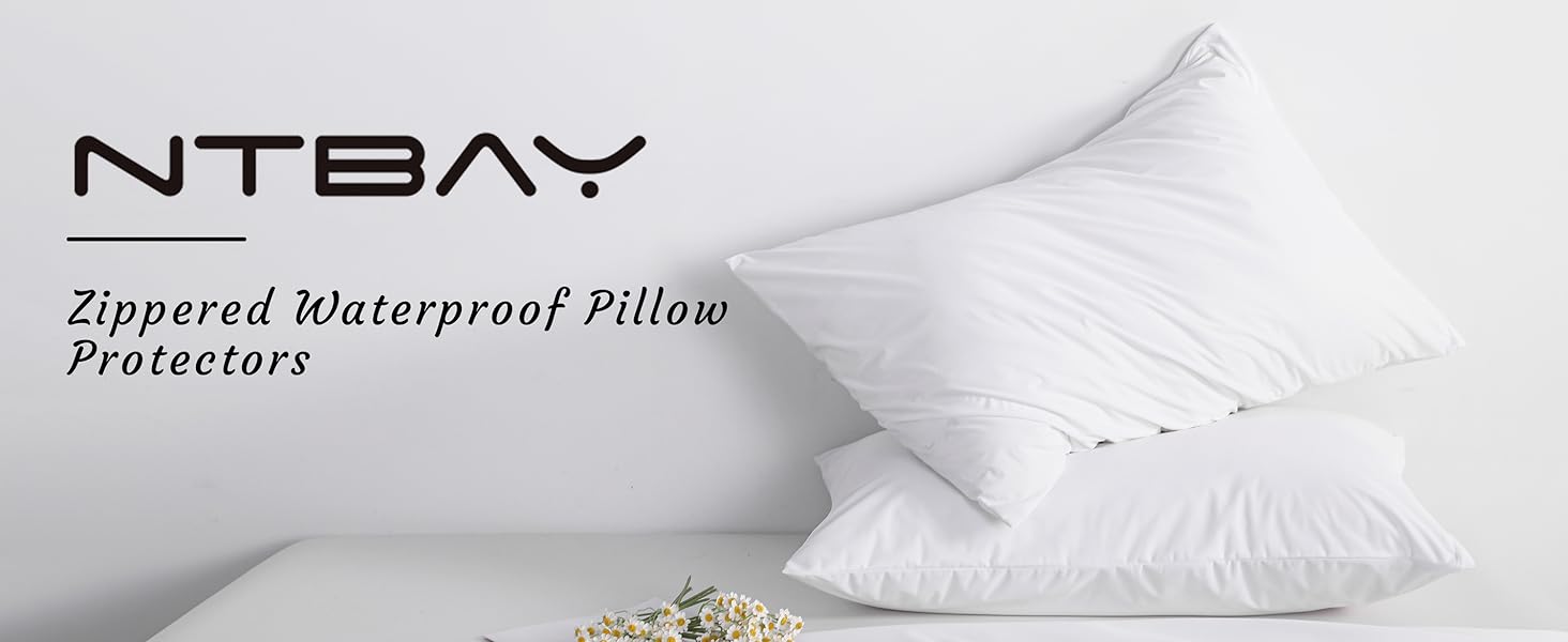 Zippered Waterproof Pillow Protectors