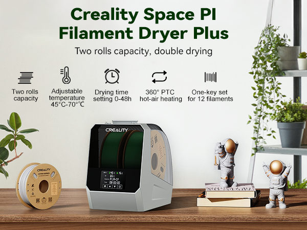 Amazon.com: Creality Filament Dryer Box Space PI Plus 2