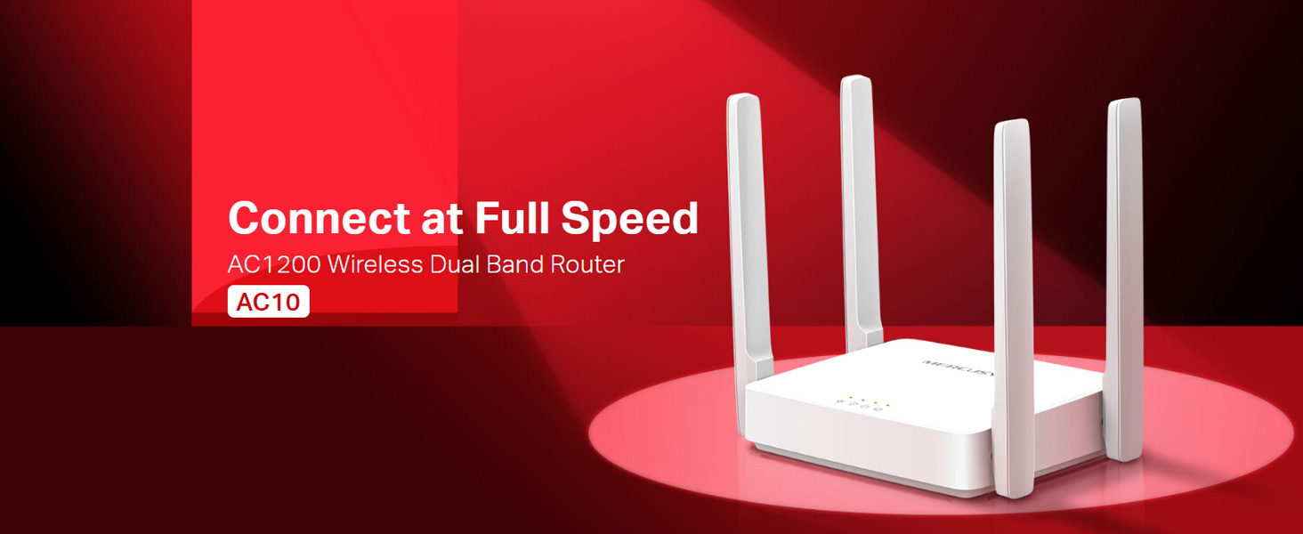 AC10 AC1200 Wireless Dual Band Router
