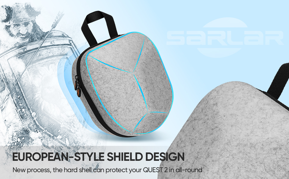 European-style shield design