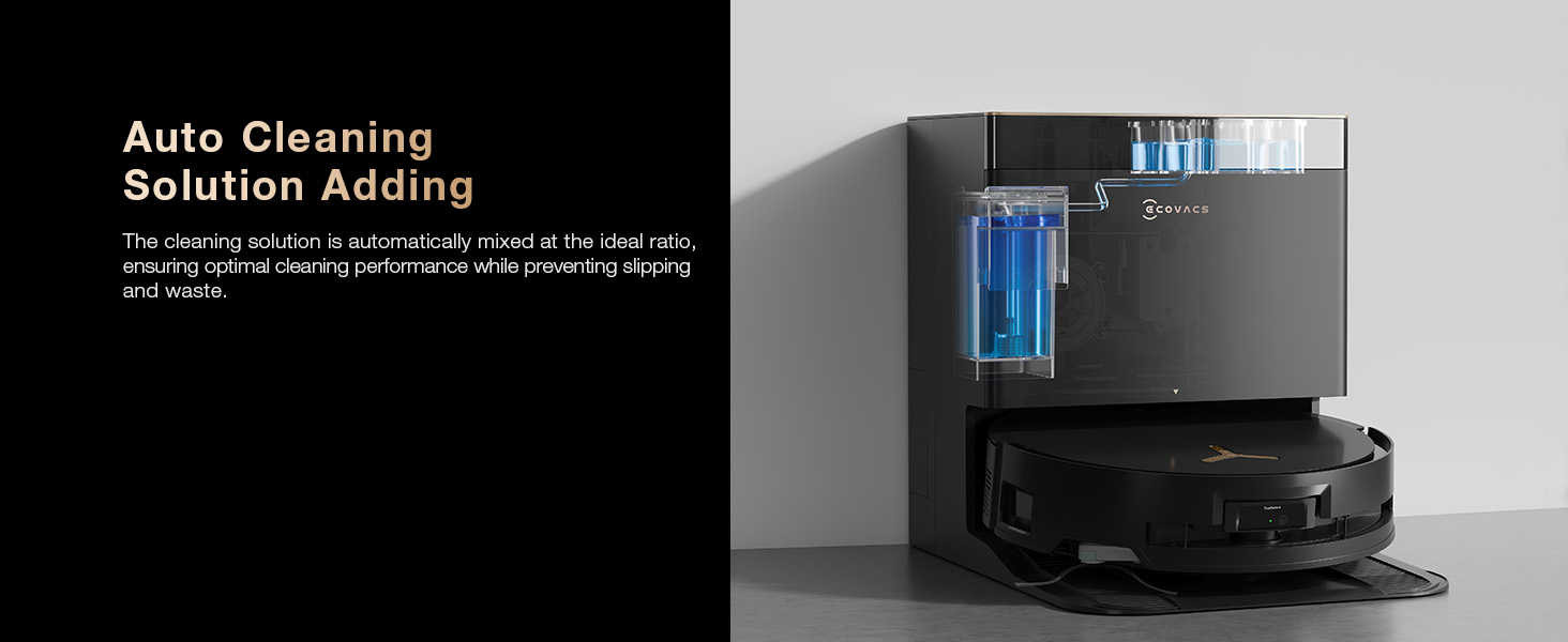 Auto Cleaning Solution Adding