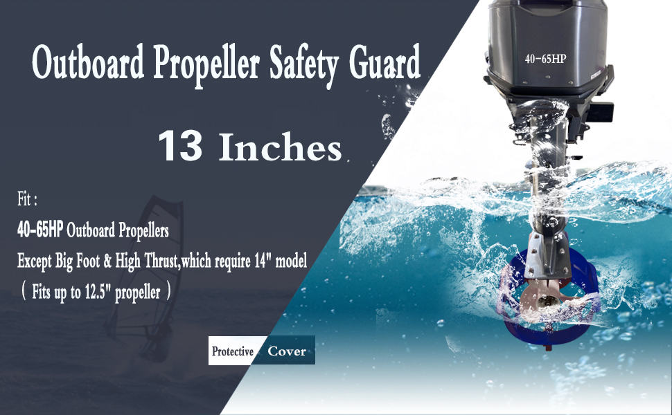 GHmarine PG00130 Propeller Safety cage for Trolling and Outboard Motors 4065 HP