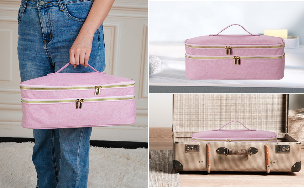 PHORRA DoubleLayer Travel Case Storage Bag Carrying Case