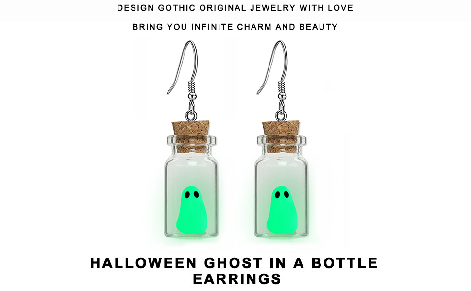 The adopt a aghost earrings