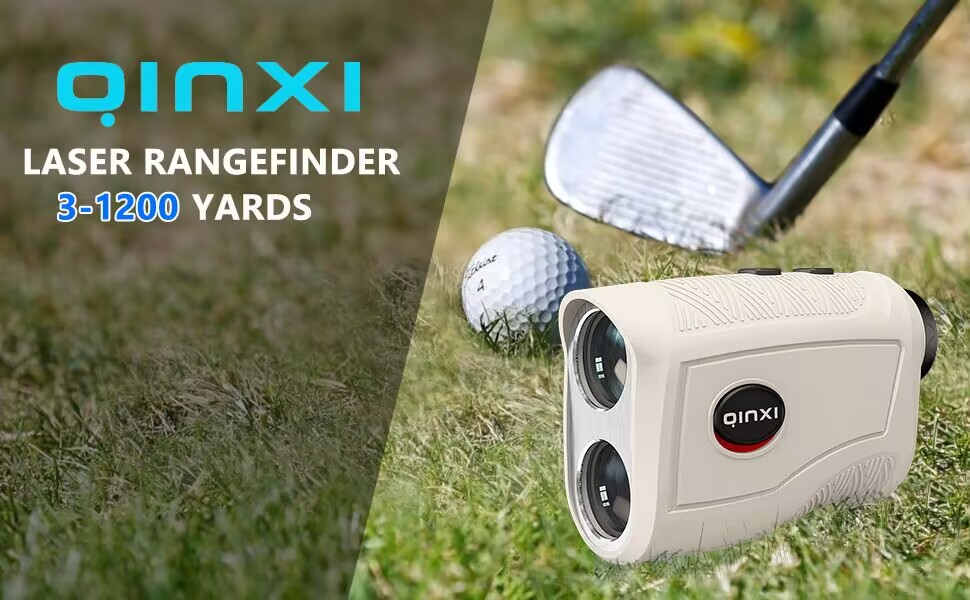 Range Finder Golf, Golf Laser Rangefinder with Slope, 1200 Yard Distance Range Finder for