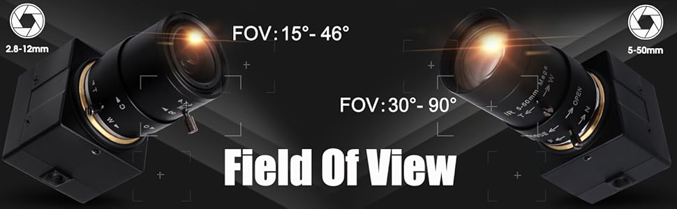 8mp manual focus webcam with zoom