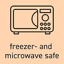 Freezer and microwave safe