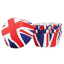 Union Jack Cake Cups