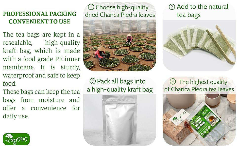 Chanca Piedra Leaf Tea bags