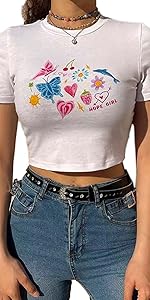 y2k baby tees