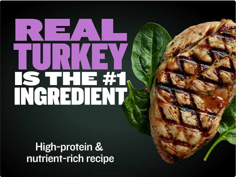 Real turkey is the #1 ingredient with high protein & nutrient-rich recipe
